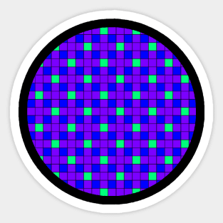 Circle shape artwork Sticker